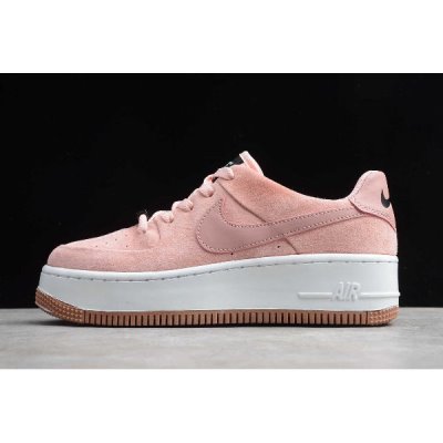 Nike Bayan Air Force 1 Sage Low Zeytin Yeşili / Mercan Pembe Kaykay Ayakkabı Türkiye - WPEJCUH7